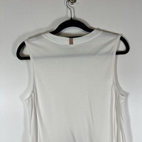 LUNYA Cool paneled sleeveless short‎ Mini dress white Lounge Wear Small Designer - Picture 8 of 9